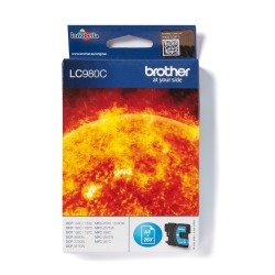 Brother LC980C cartuccia d'inchiostro 1 pz Originale Ciano