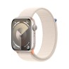 Apple Watch Series 9 45 mm Digitale 396 x 484 Pixel Touch screen Beige Wi-Fi GPS (satellitare)