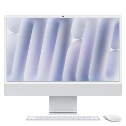 Apple iMac Apple M M4 59,7 cm (23.5") 4480 x 2520 Pixel PC All-in-one 16 GB 512 GB SSD macOS Sequoia Wi-Fi 6E (802.11ax) Argento